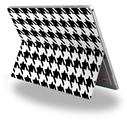 Decal Style Vinyl Skin for Microsoft Surface Pro 4 - Houndstooth Black and White -  (SURFACE NOT INCLUDED)