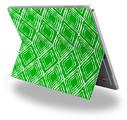 Decal Style Vinyl Skin for Microsoft Surface Pro 4 - Wavey Green -  (SURFACE NOT INCLUDED)