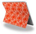 Decal Style Vinyl Skin for Microsoft Surface Pro 4 - Wavey Red -  (SURFACE NOT INCLUDED)