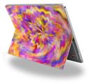 Decal Style Vinyl Skin for Microsoft Surface Pro 4 - Tie Dye Pastel -  (SURFACE NOT INCLUDED)