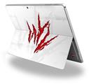 Decal Style Vinyl Skin for Microsoft Surface Pro 4 - WraptorSkinz WZ on White -  (SURFACE NOT INCLUDED)