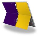 Decal Style Vinyl Skin for Microsoft Surface Pro 4 - Ripped Colors Purple Yellow -  (SURFACE NOT INCLUDED)