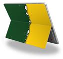 Decal Style Vinyl Skin for Microsoft Surface Pro 4 - Ripped Colors Green Yellow -  (SURFACE NOT INCLUDED)