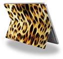 Decal Style Vinyl Skin for Microsoft Surface Pro 4 - Fractal Fur Leopard -  (SURFACE NOT INCLUDED)