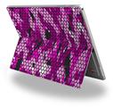 Decal Style Vinyl Skin for Microsoft Surface Pro 4 - HEX Mesh Camo 01 Pink -  (SURFACE NOT INCLUDED)