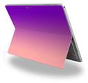 Decal Style Vinyl Skin for Microsoft Surface Pro 4 - Smooth Fades Pink Purple -  (SURFACE NOT INCLUDED)