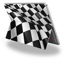 Decal Style Vinyl Skin for Microsoft Surface Pro 4 - Checkered Racing Flag -  (SURFACE NOT INCLUDED)