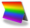 Decal Style Vinyl Skin for Microsoft Surface Pro 4 - Smooth Fades Rainbow -  (SURFACE NOT INCLUDED)