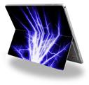 Decal Style Vinyl Skin for Microsoft Surface Pro 4 - Lightning Blue -  (SURFACE NOT INCLUDED)