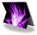 Decal Style Vinyl Skin for Microsoft Surface Pro 4 - Lightning Purple -  (SURFACE NOT INCLUDED)