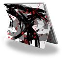 Decal Style Vinyl Skin for Microsoft Surface Pro 4 - Abstract 02 Red -  (SURFACE NOT INCLUDED)