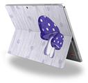 Decal Style Vinyl Skin for Microsoft Surface Pro 4 - Mushrooms Purple -  (SURFACE NOT INCLUDED)