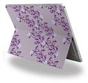 Decal Style Vinyl Skin for Microsoft Surface Pro 4 - Victorian Design Purple -  (SURFACE NOT INCLUDED)