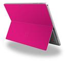 Decal Style Vinyl Skin for Microsoft Surface Pro 4 - Solids Collection Fushia -  (SURFACE NOT INCLUDED)