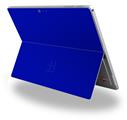 Decal Style Vinyl Skin for Microsoft Surface Pro 4 - Solids Collection Royal Blue -  (SURFACE NOT INCLUDED)