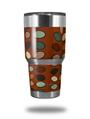 WraptorSkinz Skin Wrap compatible with RTIC 30oz ORIGINAL 2017 AND OLDER Tumblers Leafy (TUMBLER NOT INCLUDED)