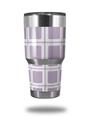 WraptorSkinz Skin Wrap compatible with RTIC 30oz ORIGINAL 2017 AND OLDER Tumblers Squared Lavender (TUMBLER NOT INCLUDED)