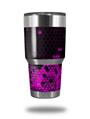 WraptorSkinz Skin Wrap compatible with RTIC 30oz ORIGINAL 2017 AND OLDER Tumblers HEX Hot Pink (TUMBLER NOT INCLUDED)