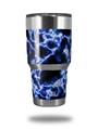 WraptorSkinz Skin Wrap compatible with RTIC 30oz ORIGINAL 2017 AND OLDER Tumblers Electrify Blue (TUMBLER NOT INCLUDED)