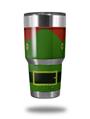 WraptorSkinz Skin Wrap compatible with RTIC 30oz ORIGINAL 2017 AND OLDER Tumblers Ugly Holiday Christmas Sweater - Elfie (TUMBLER NOT INCLUDED)