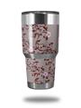 WraptorSkinz Skin Wrap compatible with RTIC 30oz ORIGINAL 2017 AND OLDER Tumblers Victorian Design Red (TUMBLER NOT INCLUDED)