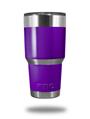 WraptorSkinz Skin Wrap compatible with RTIC 30oz ORIGINAL 2017 AND OLDER Tumblers Solids Collection Purple (TUMBLER NOT INCLUDED)