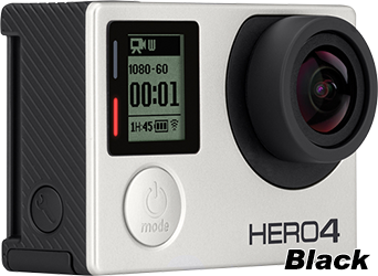 Custom Decal Style Skin fits GoPro Hero 4 Black Camera (GOPRO SOLD SEPARATELY)